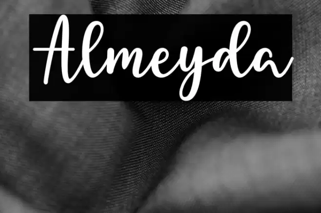 Almeyda Font examples