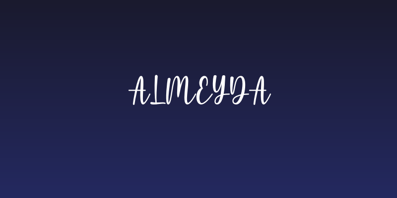 Almeyda Social Header
