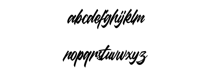 Almighty Demo Regular Font LOWERCASE
