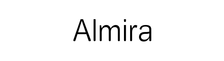 Almira  Frei Schriftart Herunterladen