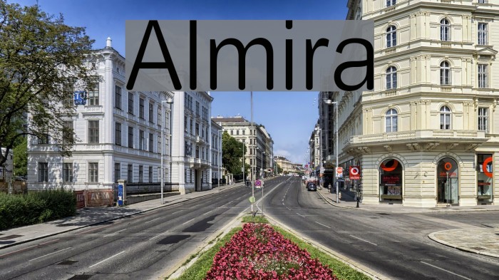 Almira Font examples