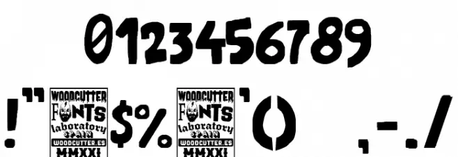 Almodóbar Шрифта ДРУГИЕ символов