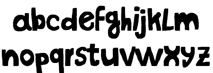 Almodóbar Font LOWERCASE