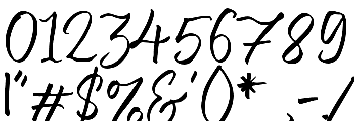 Almonade Font OTHER CHARS