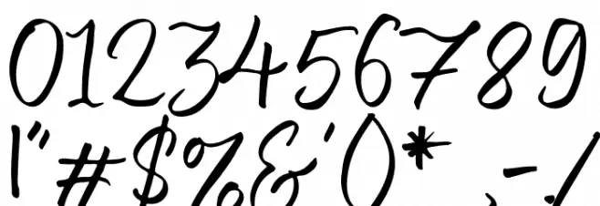 Almonade Font OTHER CHARS