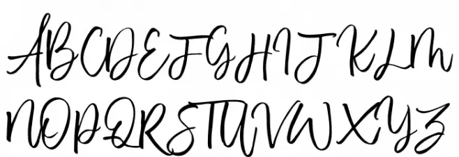 Almonade Font UPPERCASE