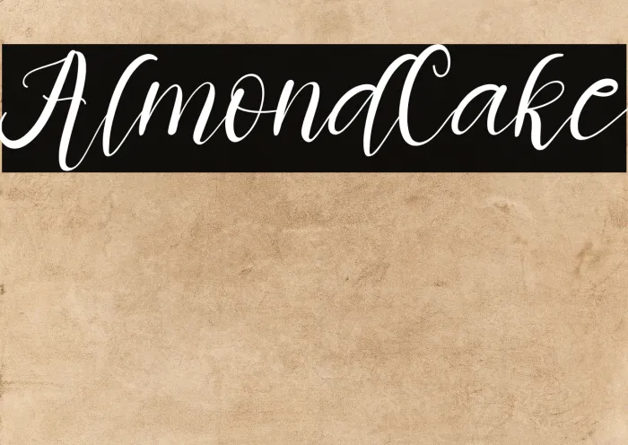 Almond Cake Example 3