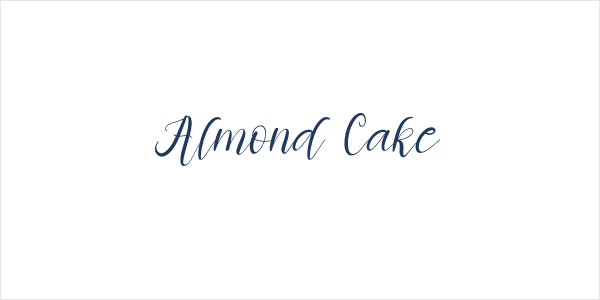 Almond Cake Logo