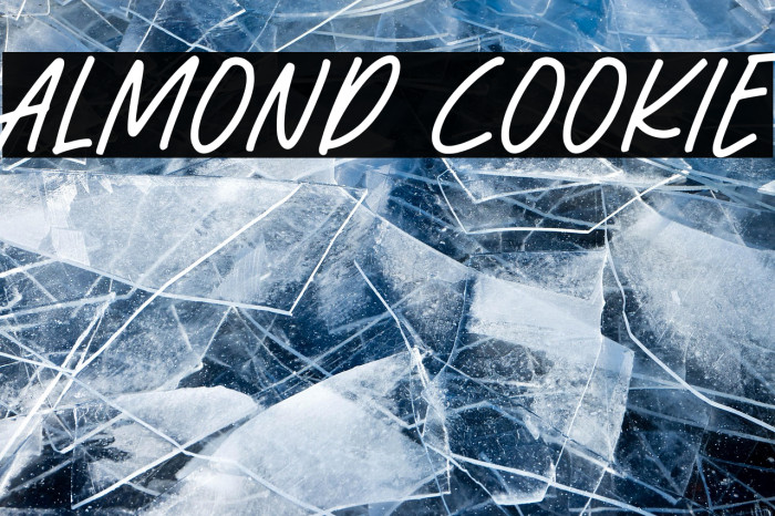 Almond Cookie Example 1