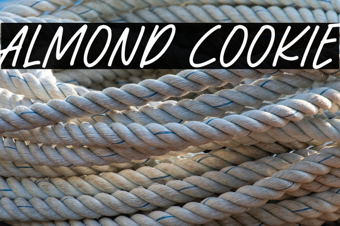 Almond Cookie Example 2