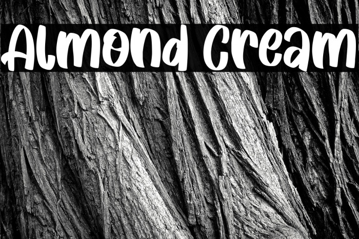 Almond Cream Example 1