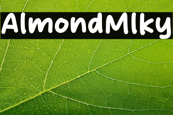 Almond Milky Example 1