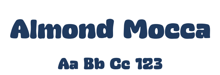 Almond Mocca Font Preview