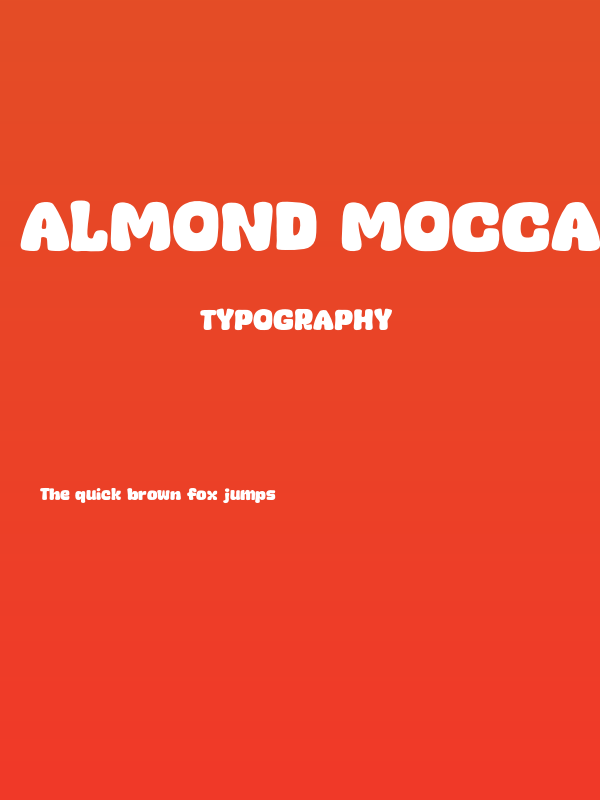 Almond Mocca Poster
