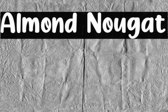 Almond Nougat Font examples