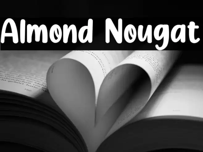 Almond Nougat Font examples