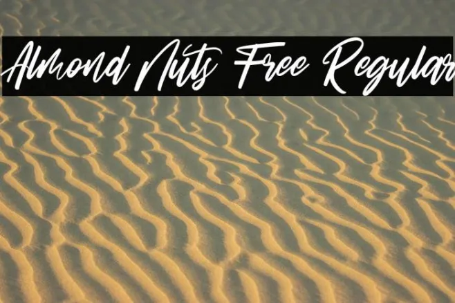 Almond Nuts Free Regular Example 2
