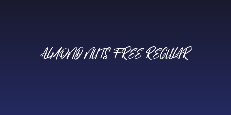 Almond Nuts Free Regular Social Header