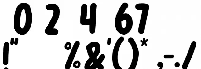 Almond Pancake Schriftart Anderer Schreiben