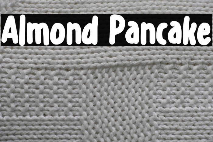 Almond Pancake Example 1