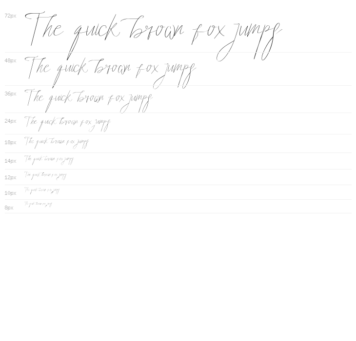 Almond signature Waterfall