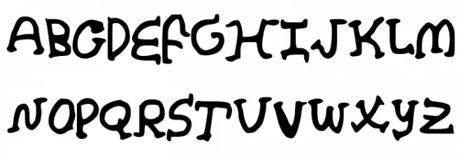 Almond_Milk Schriftart Groß