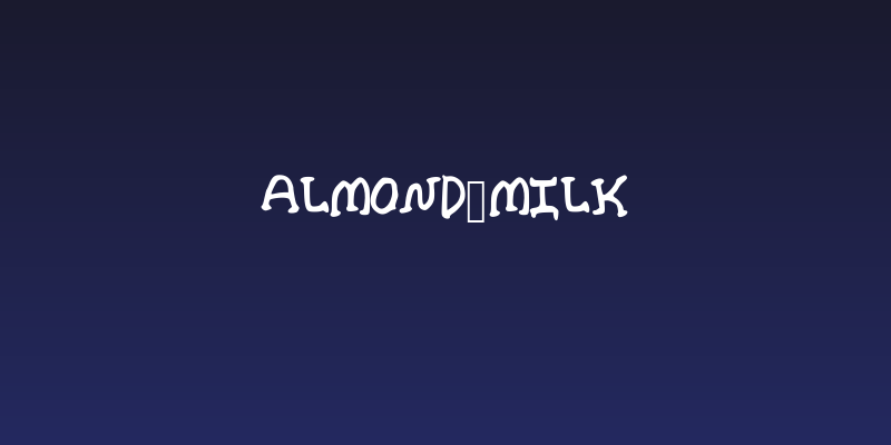 Almond_Milk Social Header