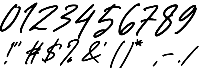 Almonde Font OTHER CHARS