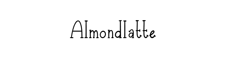 Almondlatte  Free Fonts Download