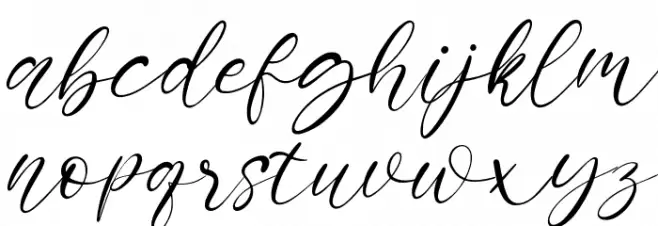 Almondwild Caratteri MINUSCOLO