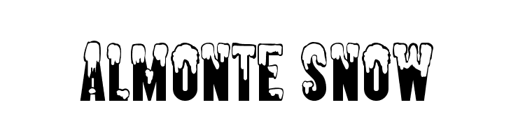 Almonte Snow Шрифта