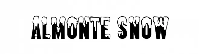 Almonte Snow  font caratteri gratis