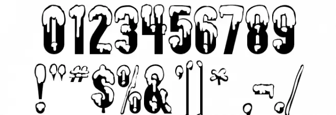 Almonte Snow Font OTHER CHARS