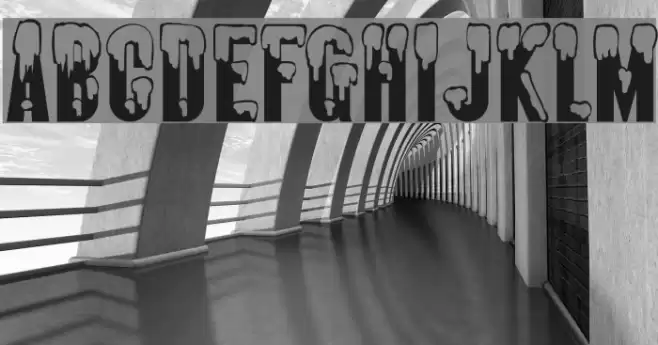 Almonte Snow Font examples