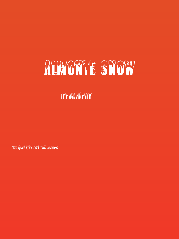 Almonte Snow Poster
