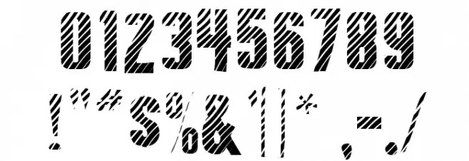 Almonte Woodgrain Font Alte caractere