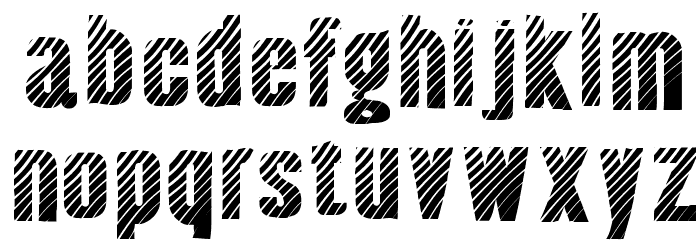 Almonte Woodgrain Schriftart Kleinbuchstaben