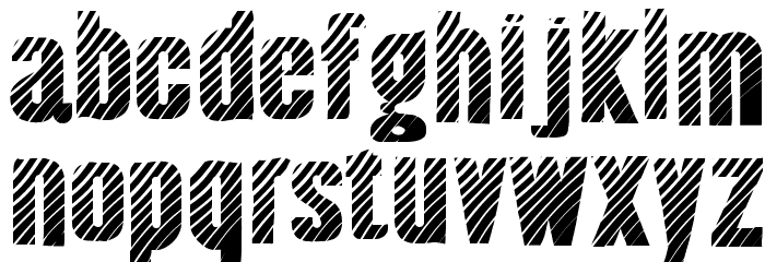 AlmonteWoodgrain-Regular Font LOWERCASE