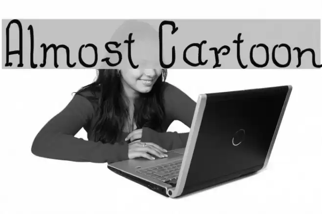 Almost Cartoon フォント examples