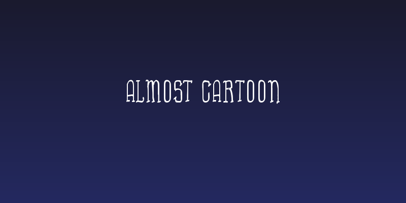 Almost Cartoon Social Header