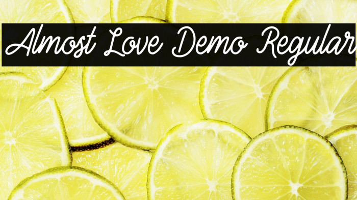 Almost Love Demo Regular Example 2