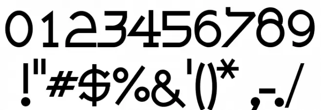 Almost Sanskrit Taj New Font OTHER CHARS