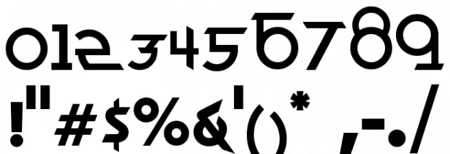 Almost Sanskrit Taj Font OTHER CHARS