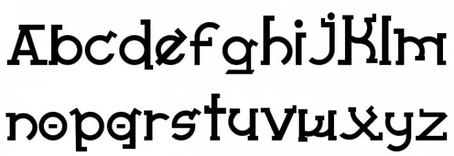 Almost Sanskrit Taj Шрифта ВЕРХНИЙ