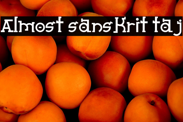 Almost Sanskrit Taj Example 3