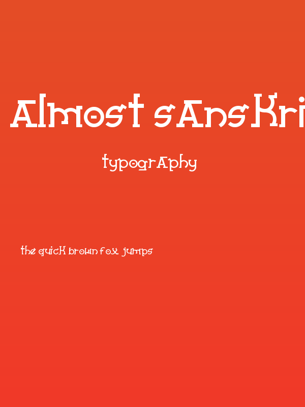 Almost Sanskrit Taj Poster