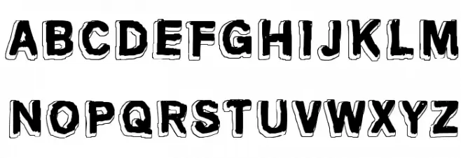 Almost like the blues Schriftart Groß