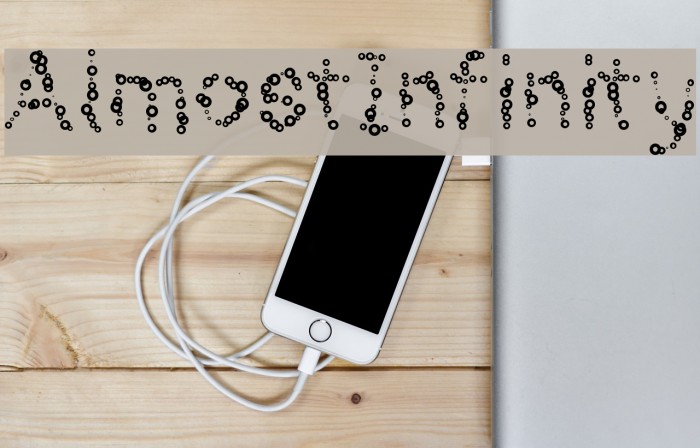 AlmostInfinity Font examples