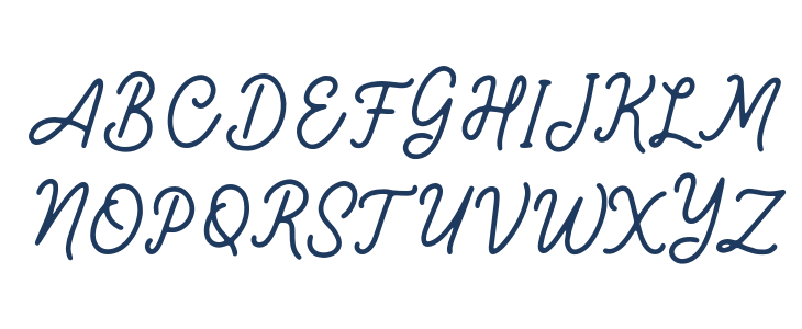 AlmostLoveDemo-Regular Uppercase