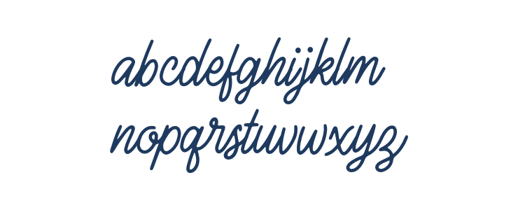 AlmostLoveDemo-Regular Lowercase